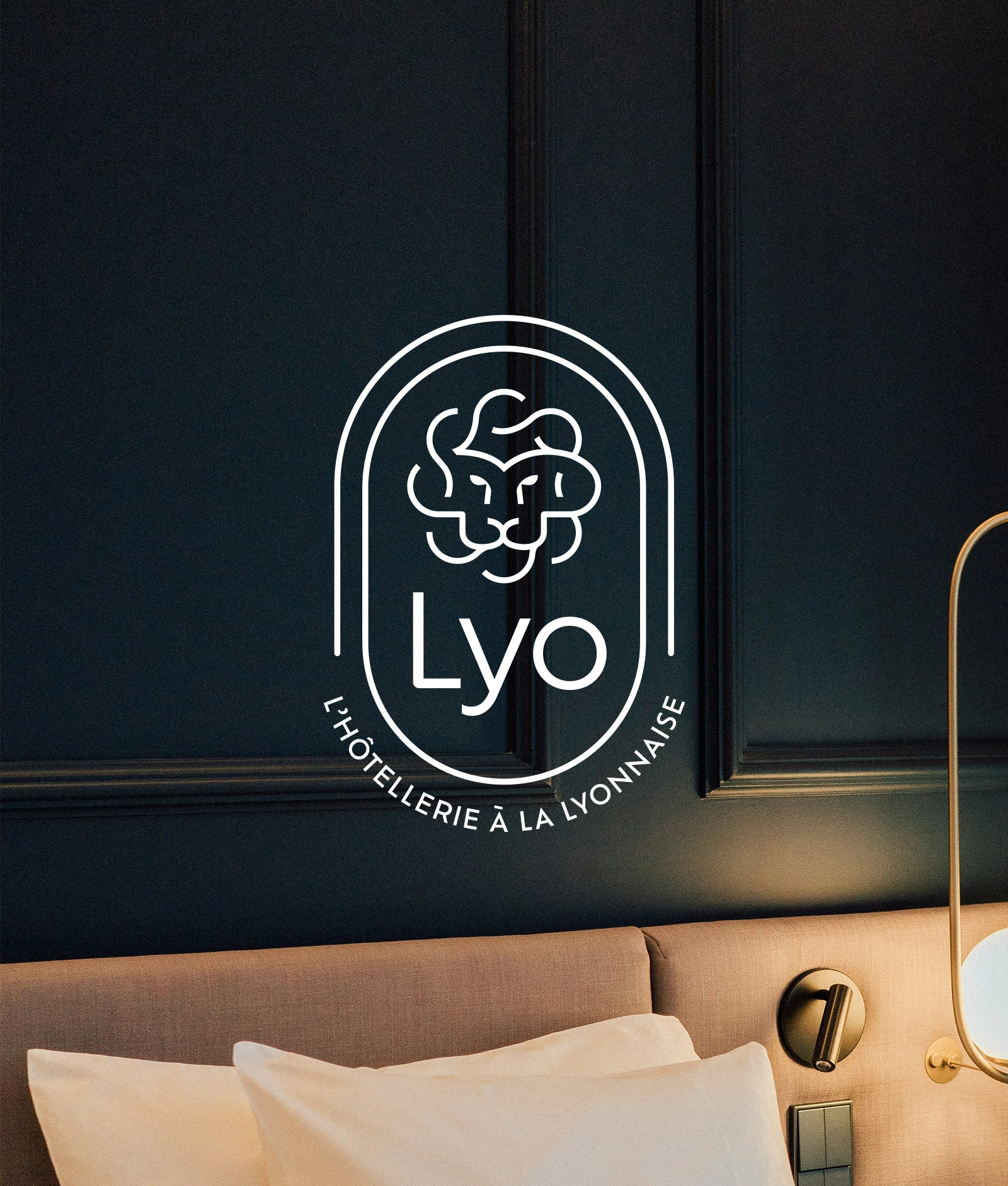 Identité visuelle pour l’hôtel LYO à Lyon : locale et intemporelle